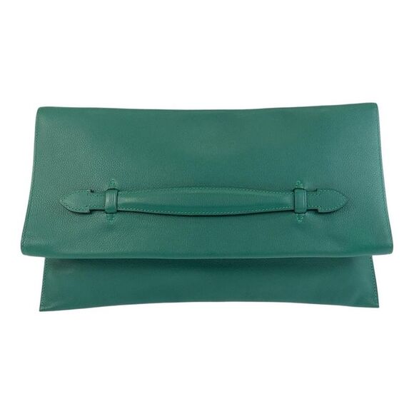 Pre Loved hermes Women green | green Clutches - Picture 1 of 8